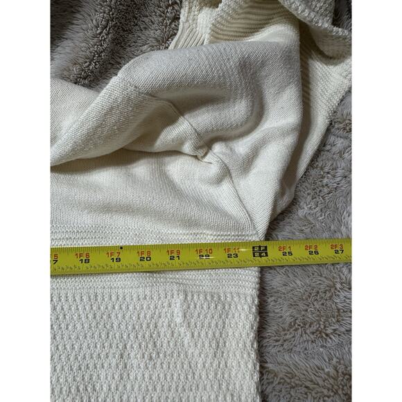 VTG 90s Fieldmaster Sweater Cream Mens Large Ducks Grandpa Dad Retro USA Hunting - Picture 6 of 6